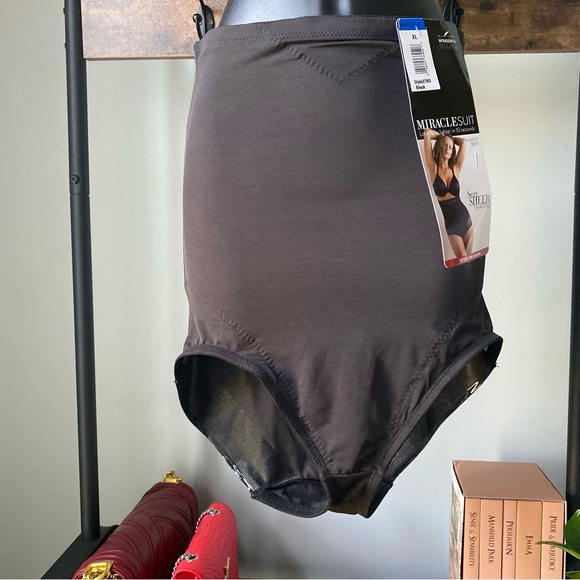 Miraclesuit Women's Shapewear Surround Support Shaping Hi Waist Brief black XL - Picture 7 of 7